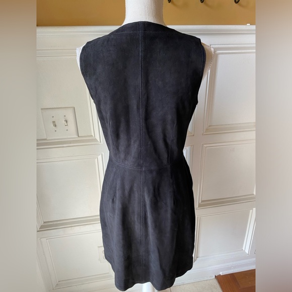 NWT $498 GAP SUEDE ZIP FRONT SHIFT DRESS SIZE 4 - Picture 9 of 12